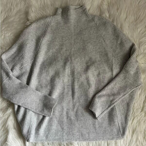 Calvin Klein Jeans Womens Gray Knit Turtleneck Sweater Size Medium